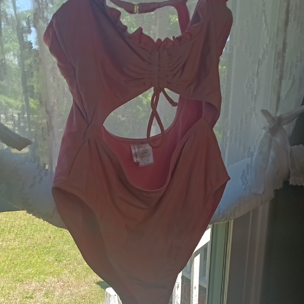 Kids Pink One Piece Swimsuit